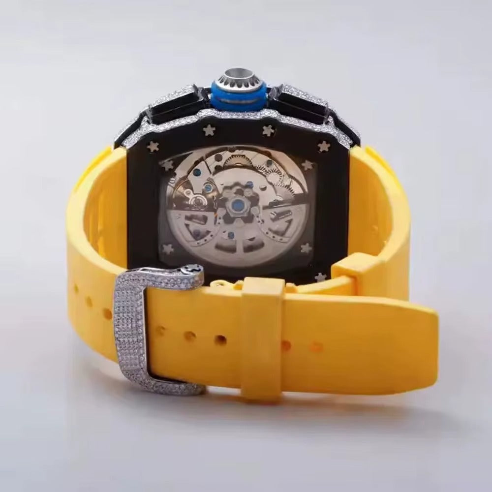 Elvora Navy Blue Dial Luxury Watch for Men