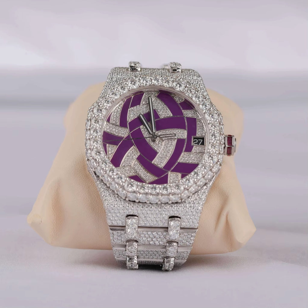 Elvora Elegant White Dial Metal Watch for Men