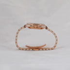Elvora Luxe Rose Gold Mesh Strap Watch for Women