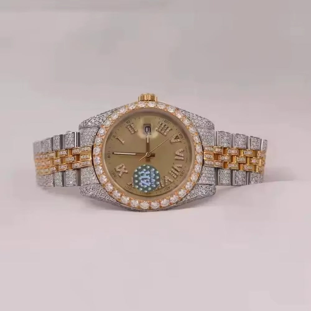 Elvora Luxury White Dial Stainless Steel Watch