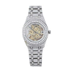 Elvora Classic Black Dial Stainless Steel Analog Watch for Men